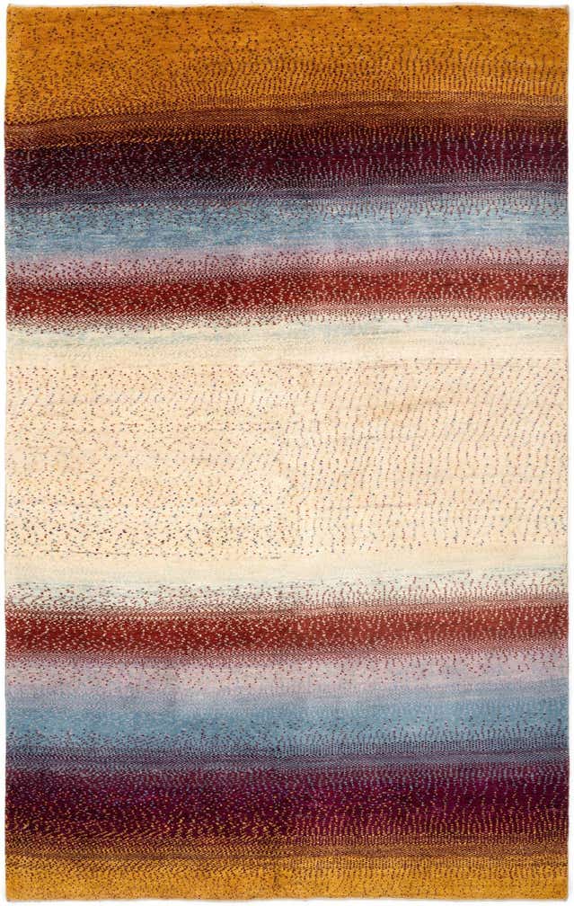 5' 1 x 8' 2 Kashkuli Wool Rug