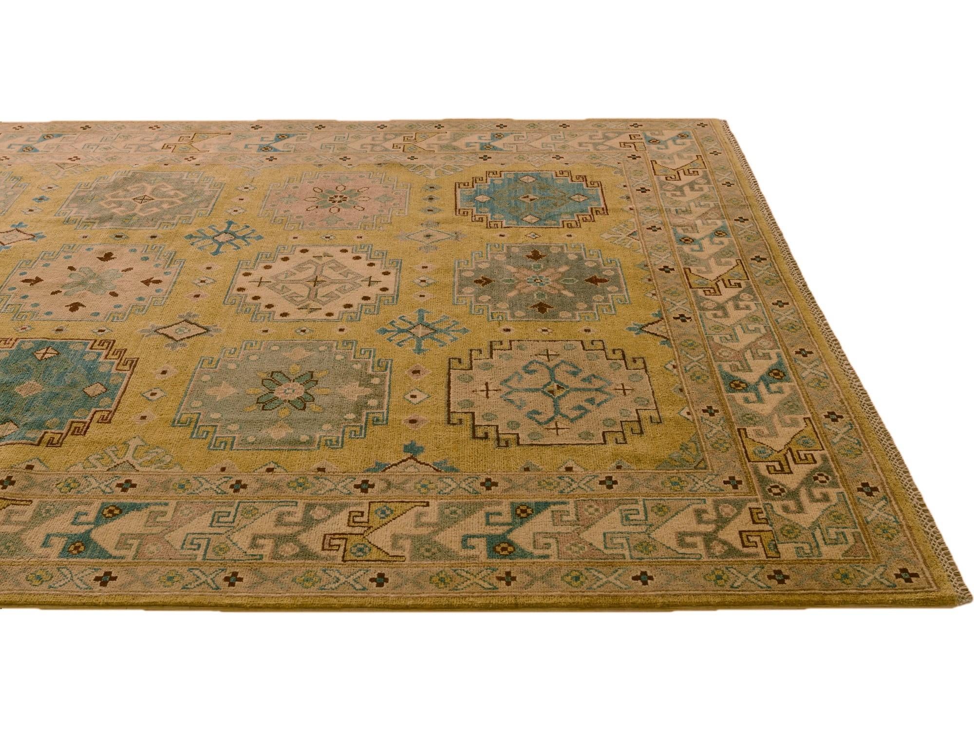 6' 8 x 10' Hand Knotted Kazak Rug