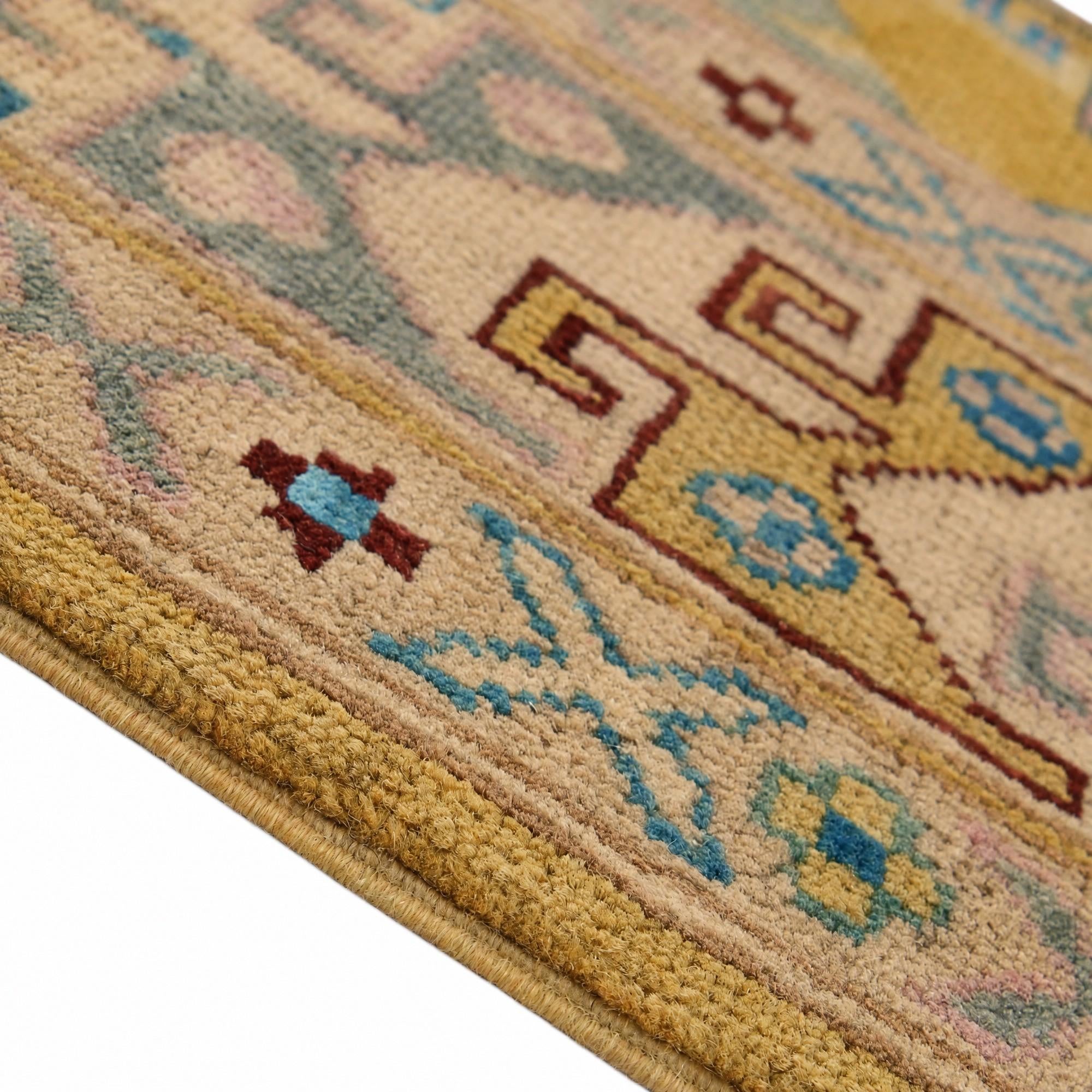 Detail image 8 of 12: 6' 8 x 10' Hand Knotted Kazak Rug