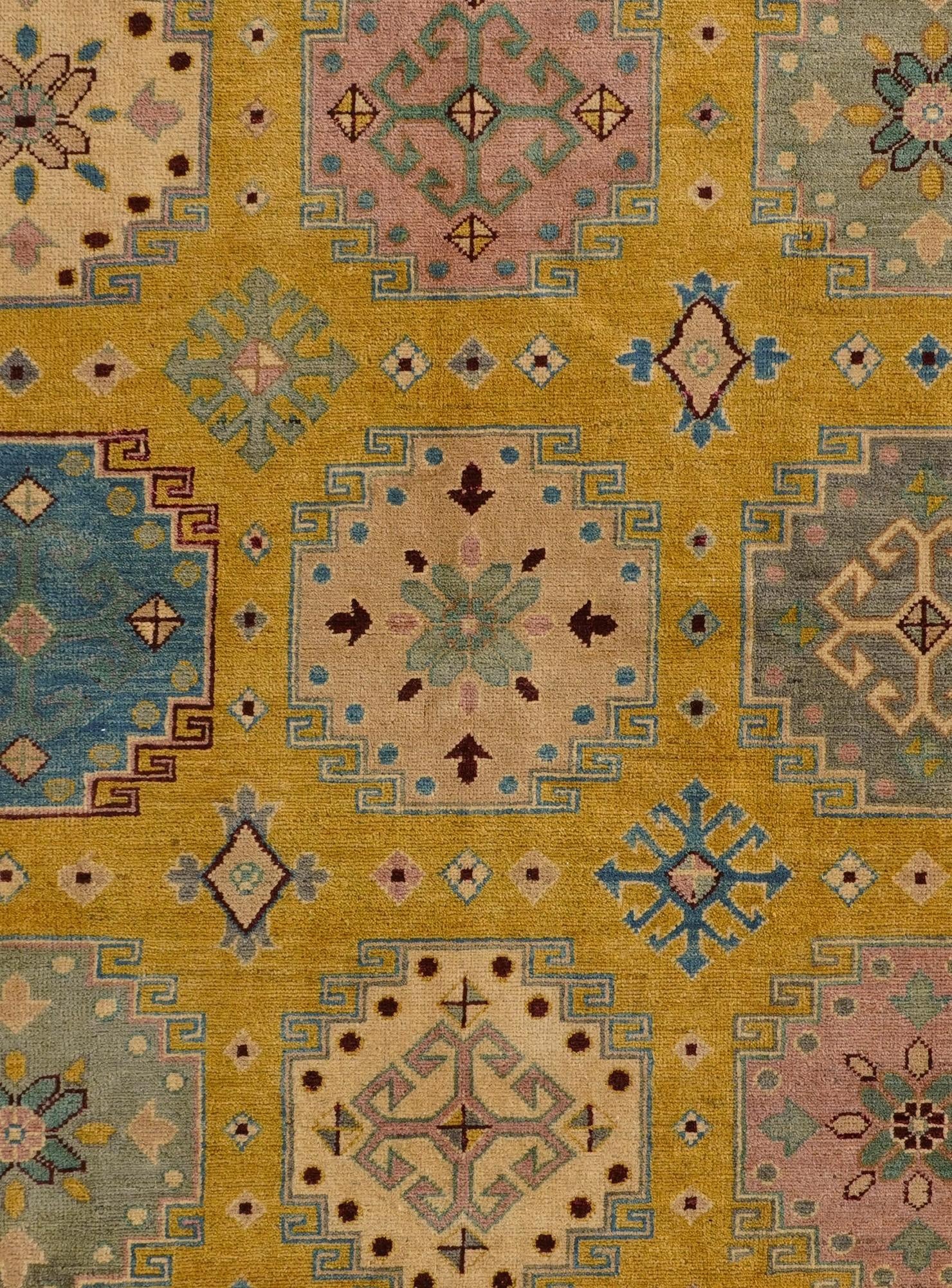 6' 8 x 10' Hand Knotted Kazak Rug
