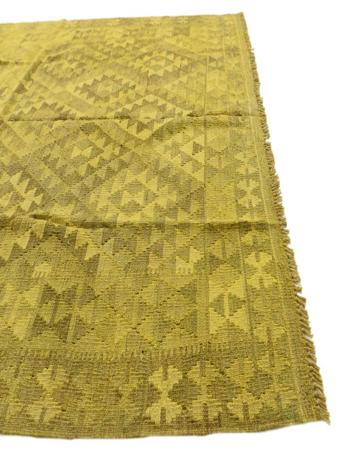 Detail image of 5' 3 x 6' 5  Hand Woven Kilim Fars Wool Rug