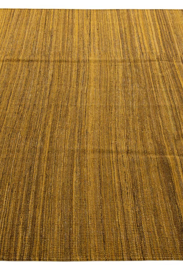 Detail image of 6' 9 x 9' 9 Hand Woven Kilim Modern Wool Rug