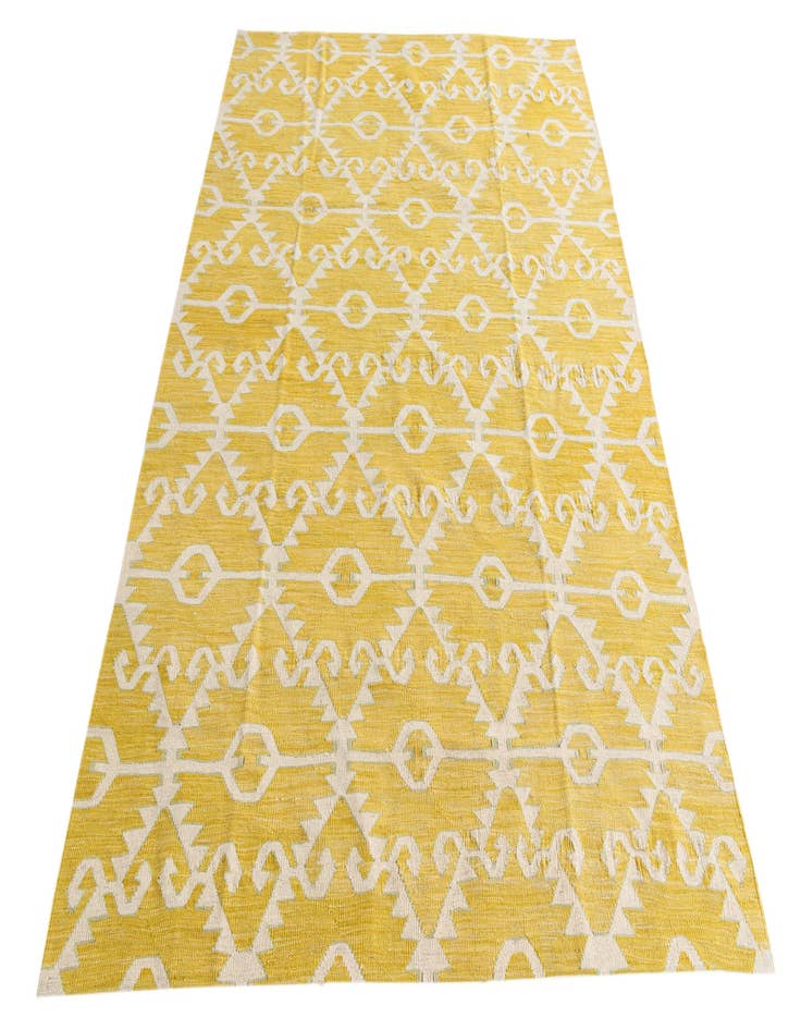 Detail image of 5' 7 x 7' 8  Hand Woven Kilim Modern Wool Rug