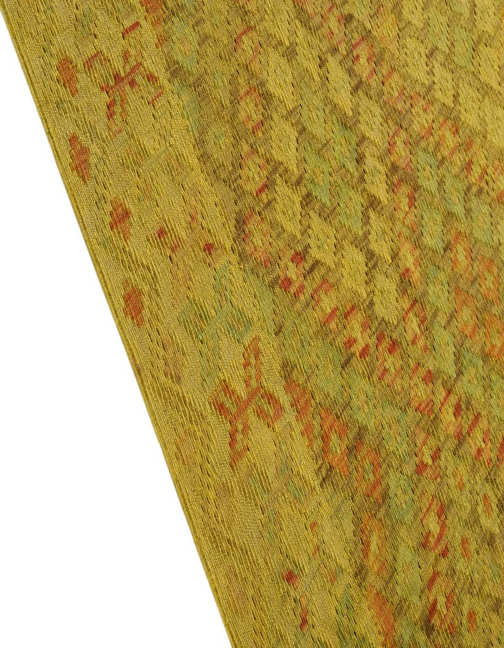 Detail image of 6' x 8' 1 Hand Woven Kilim Modern Wool Rug