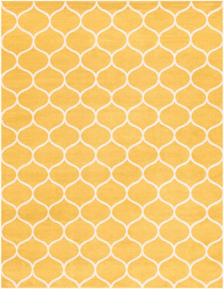 Detail image of 4' x 6' Lattice Frieze Rug