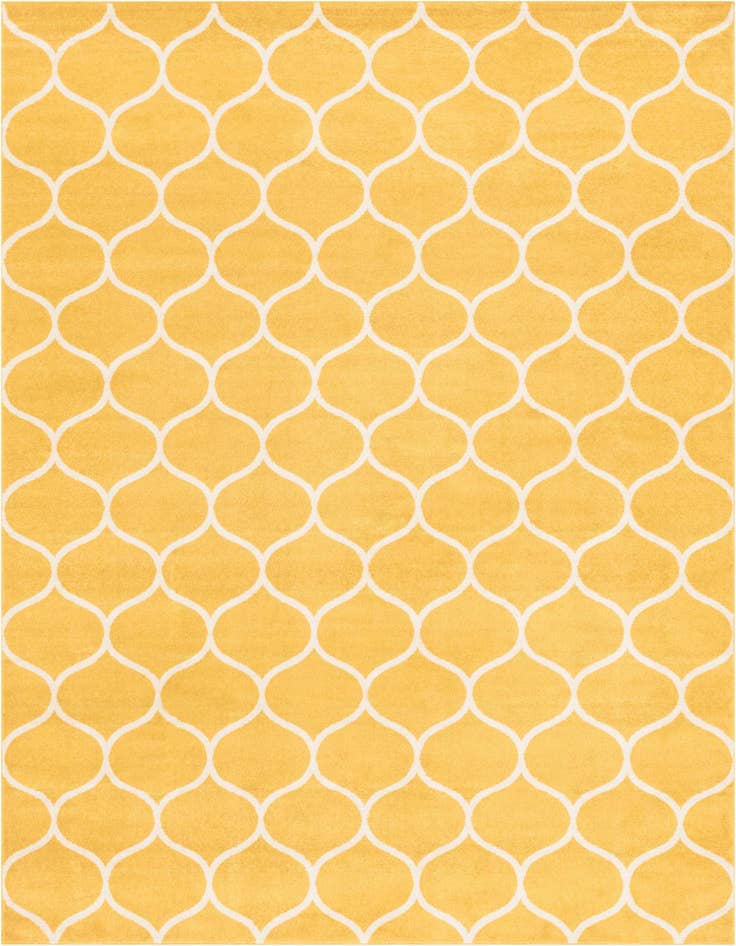 Detail image of 10' x 14' Lattice Frieze Rug