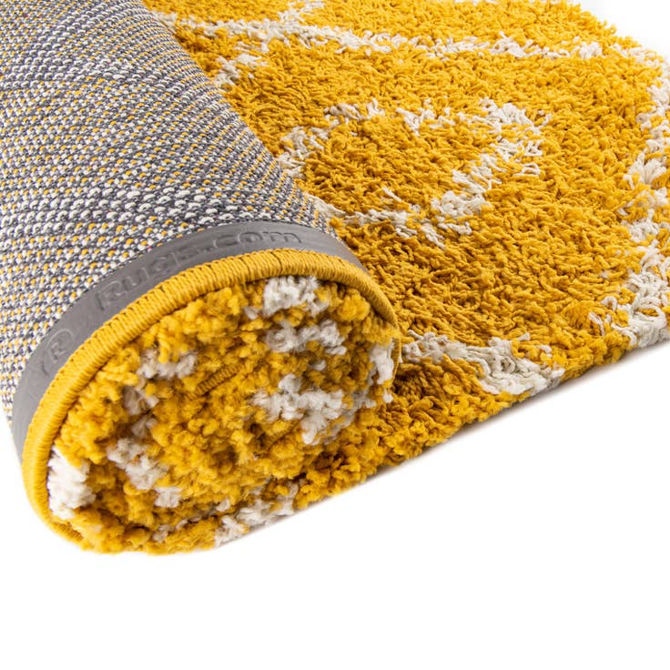 Detail image of 2' x 3' Lattice Shag Rug