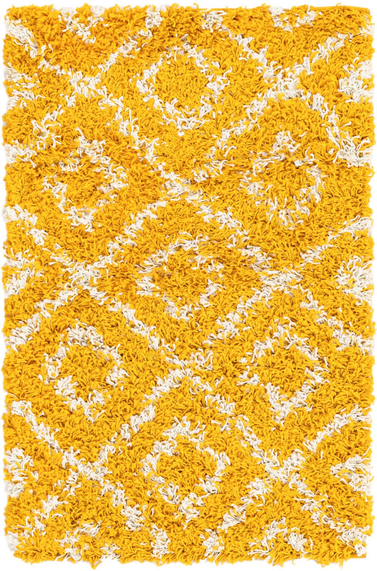 2' x 3' Lattice Shag Rug