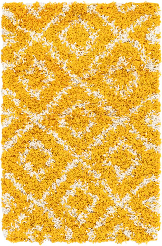 2' x 3' Lattice Shag Rug