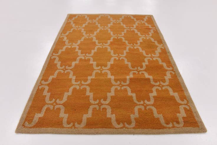Detailansicht von 150cm x 240cm Luna Wolle Teppich