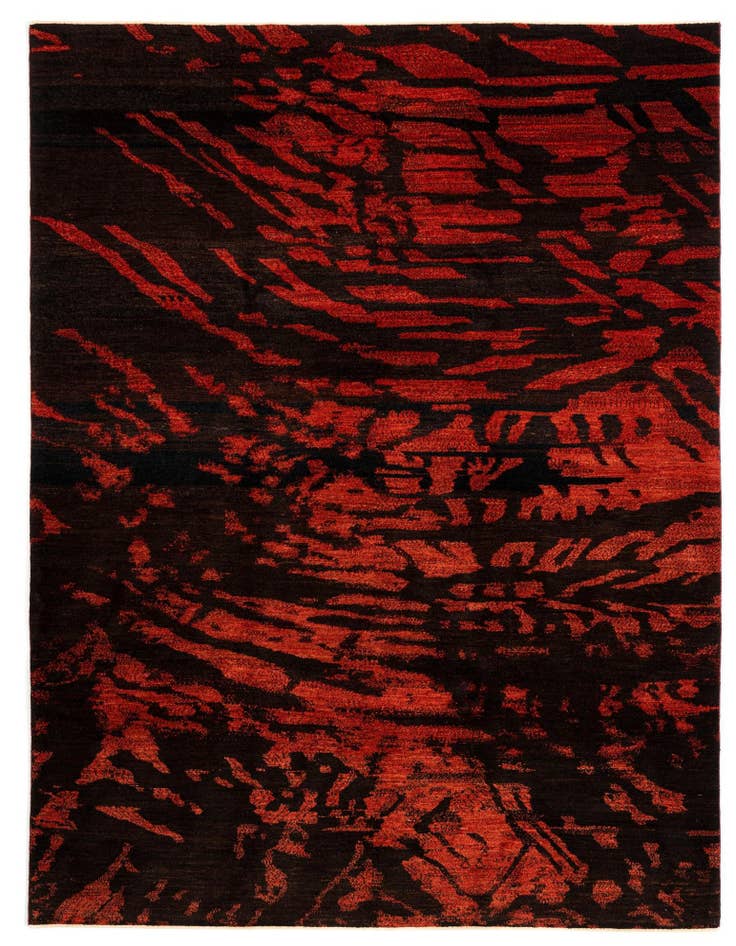 Detail image of 7' 4 x 9' 8 Luribaft Wool Rug