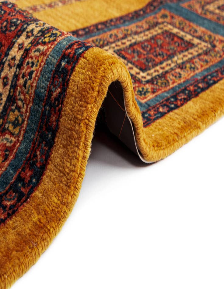 Detail image of 4' 11 x 7' 2 Luribaft Wool Rug