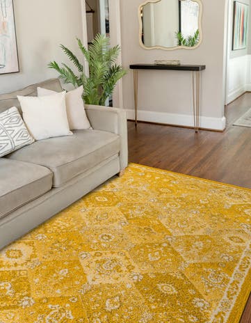 Yellow Madeline Rug
