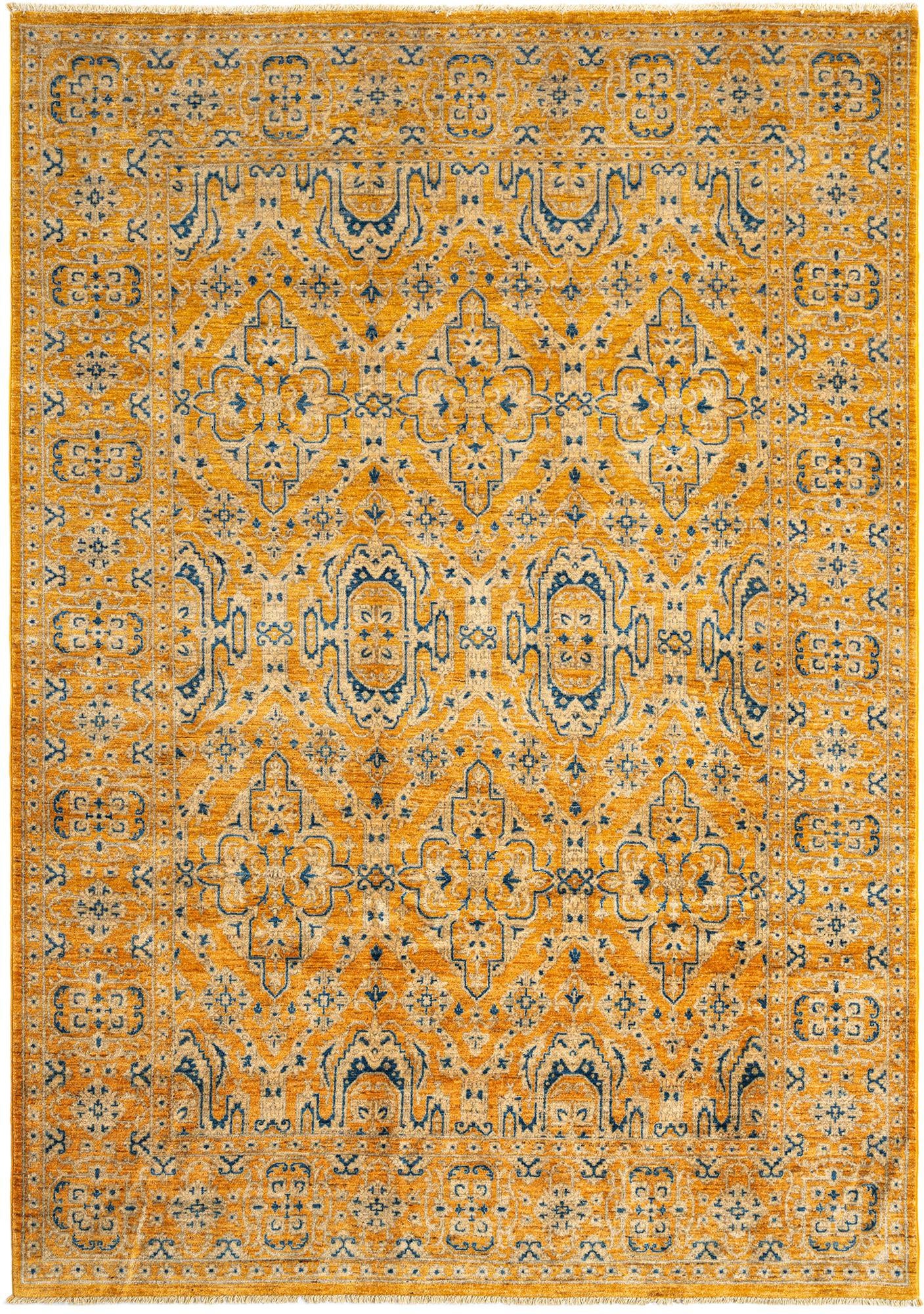 6' 8 x 9' 6 Mamluk Wool Rug