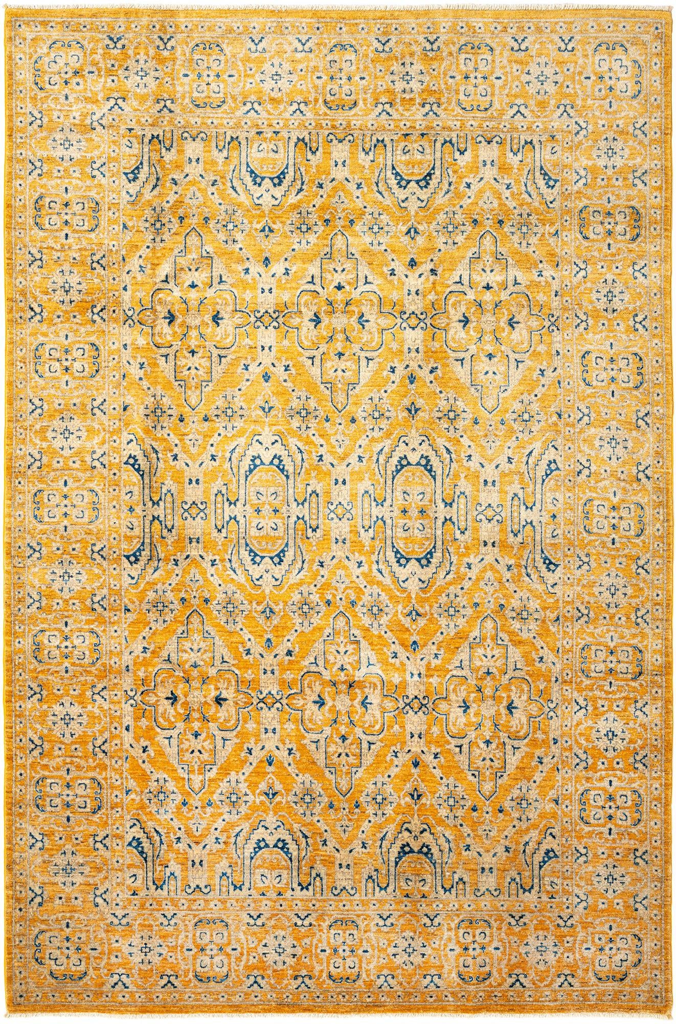 6' 8 x 9' 10 Mamluk Wool Rug