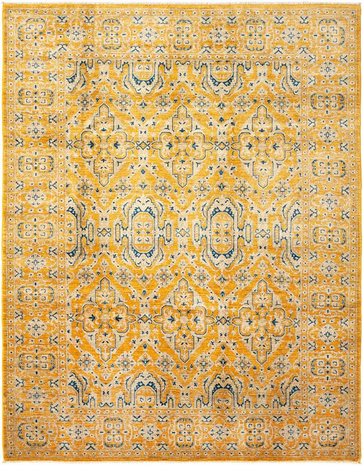 Detail image of 6' 8 x 9' 10 Mamluk Wool Rug