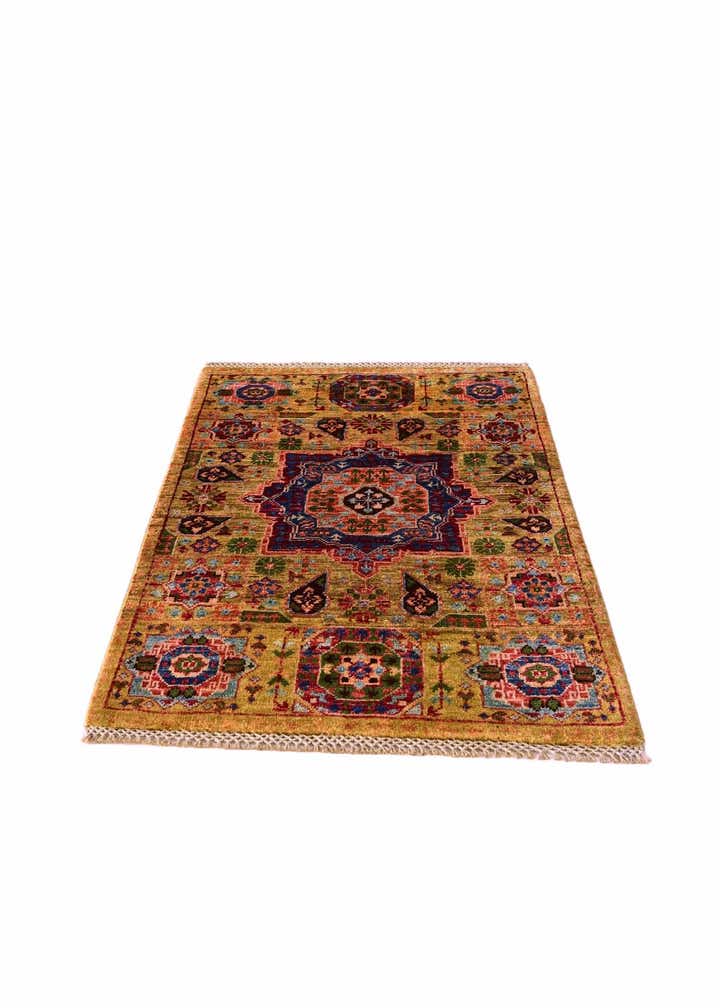 2' x 3' 1 Hand Knotted Mamluk Ziegler Rug