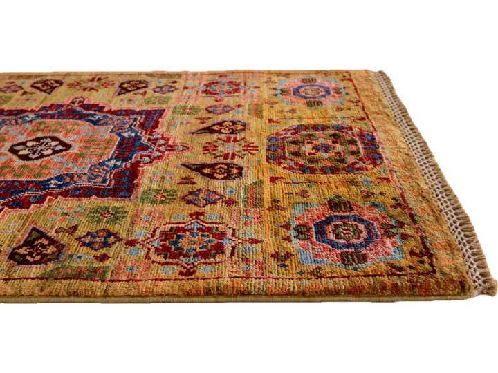 2' x 3' 1 Hand Knotted Mamluk Ziegler Rug