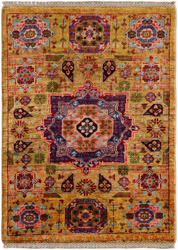 2' x 3' 1 Hand Knotted Mamluk Ziegler Rug