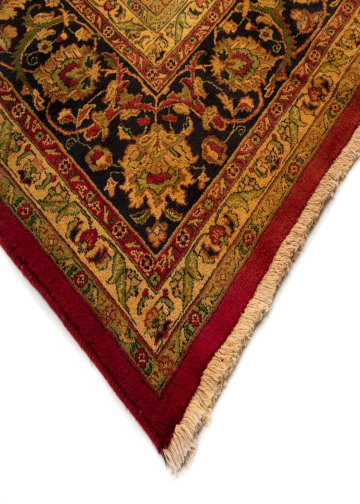 9' 9 x 12' 4 Hand Knotted Mashad Persian Wool Rug