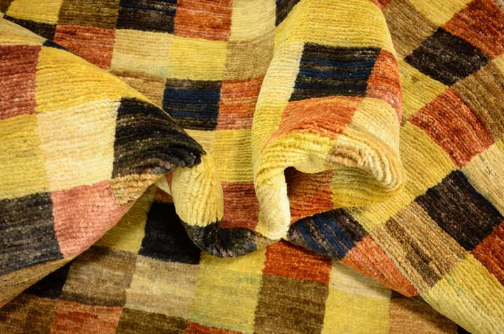 4' x 5' 10 Hand Knotted Modern Ziegler Oriental Rug
