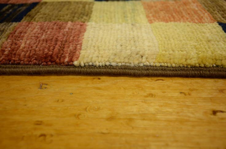 Detail image of 4' x 5' 10 Hand Knotted Modern Ziegler Oriental Rug