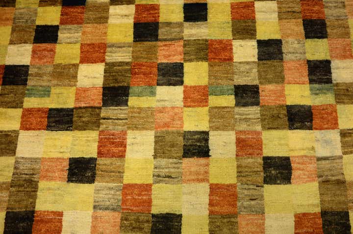 4' x 5' 10 Hand Knotted Modern Ziegler Oriental Rug