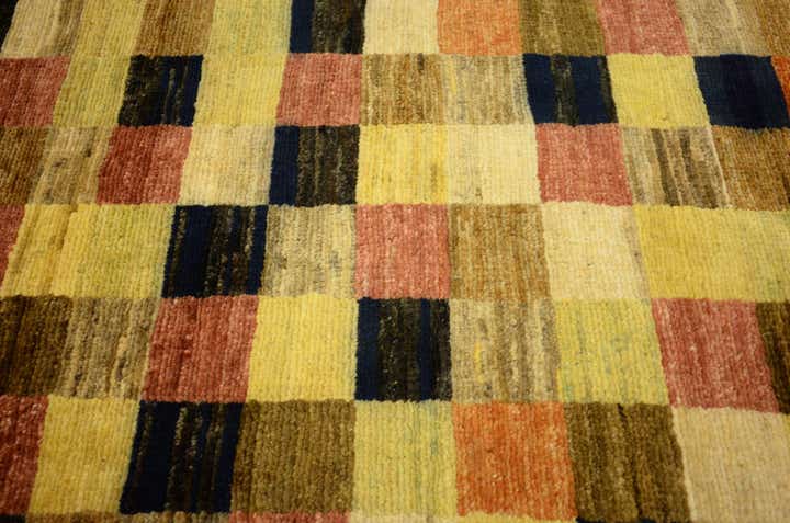 4' x 5' 10 Hand Knotted Modern Ziegler Oriental Rug