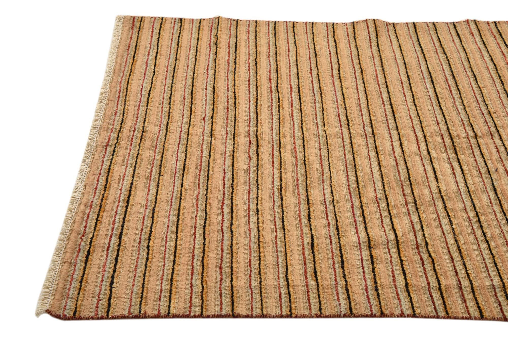 3' 10 x 6' 1 Hand Knotted Modern Ziegler Rug