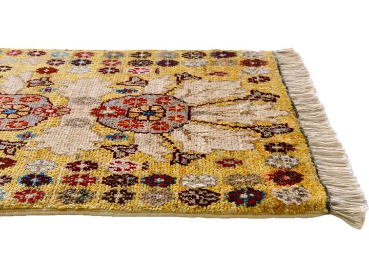1' 5 x 2' 2 Hand Knotted Modern Ziegler Rug