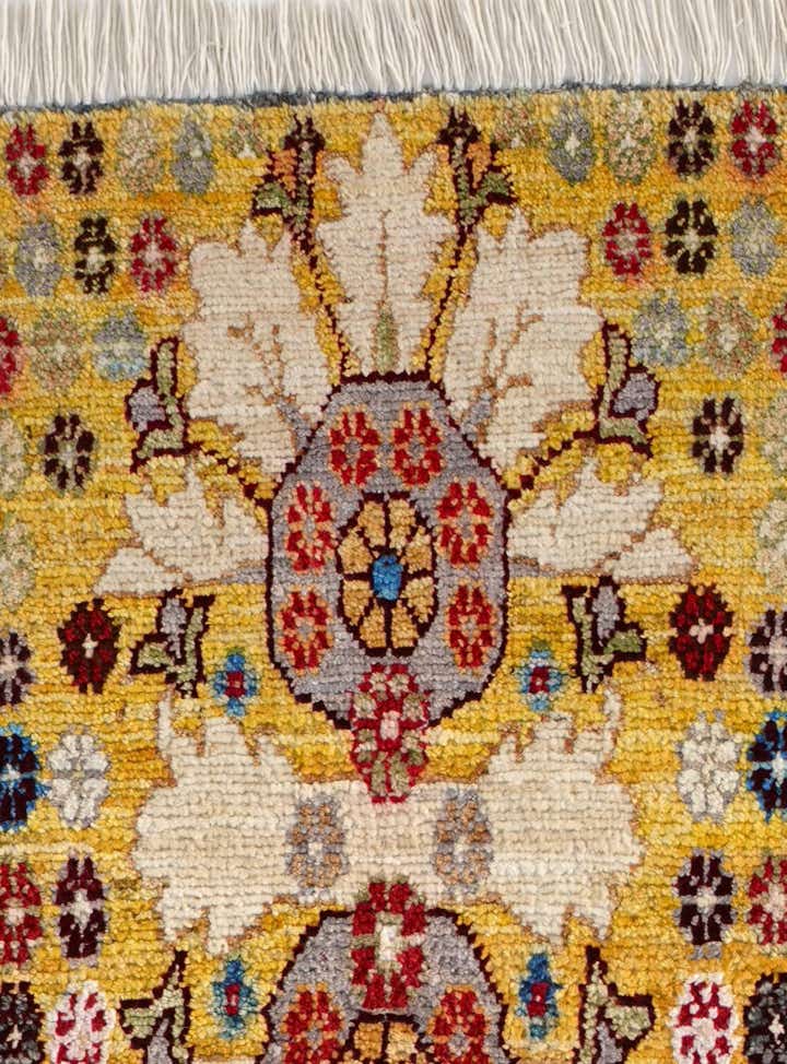 1' 5 x 2' 2 Hand Knotted Modern Ziegler Rug