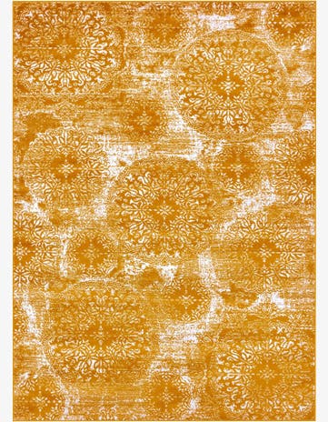 Yellow Monte Carlo Rug