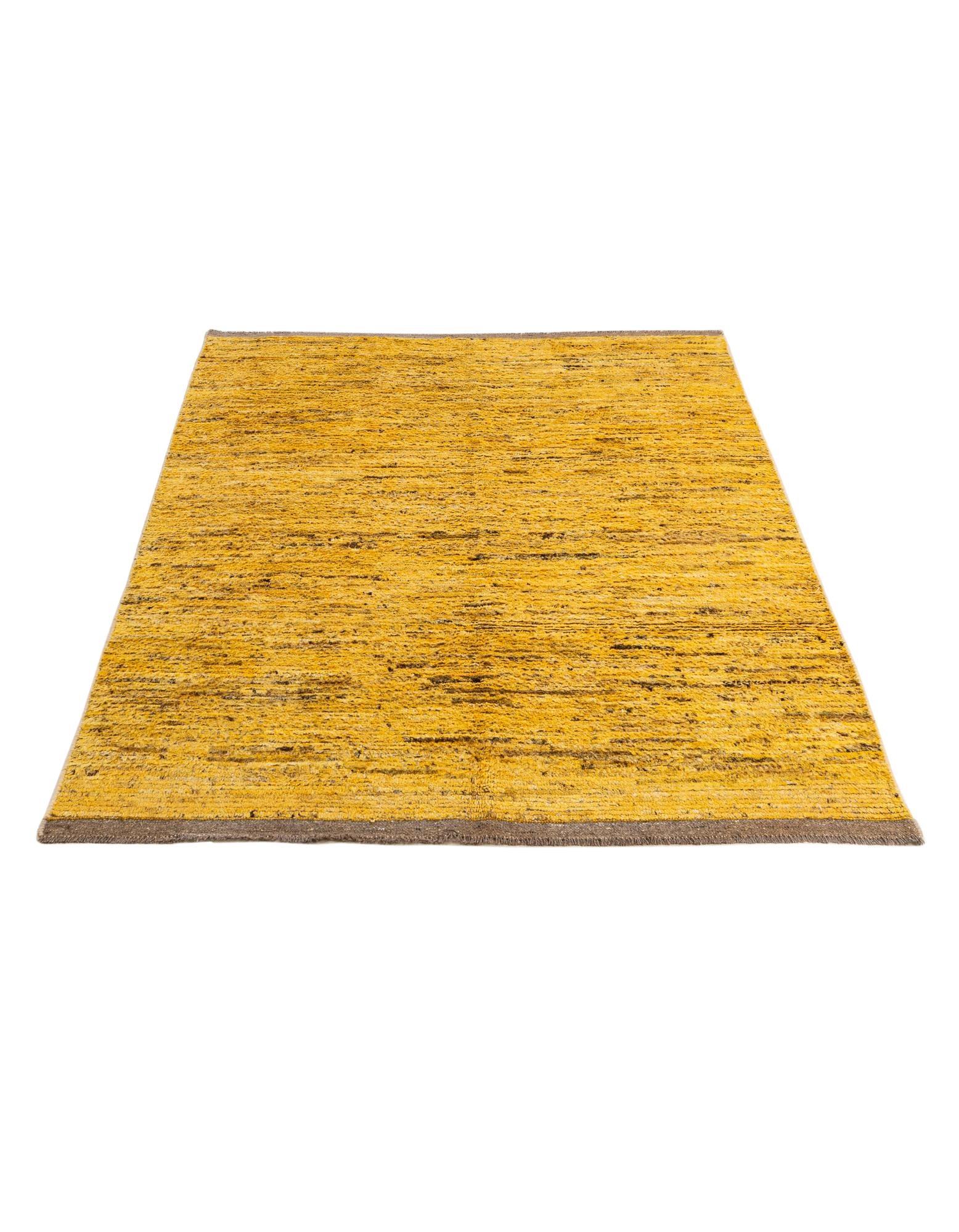 5' 8 x 7' 11 Hand Knotted Moroccan Wool Rug