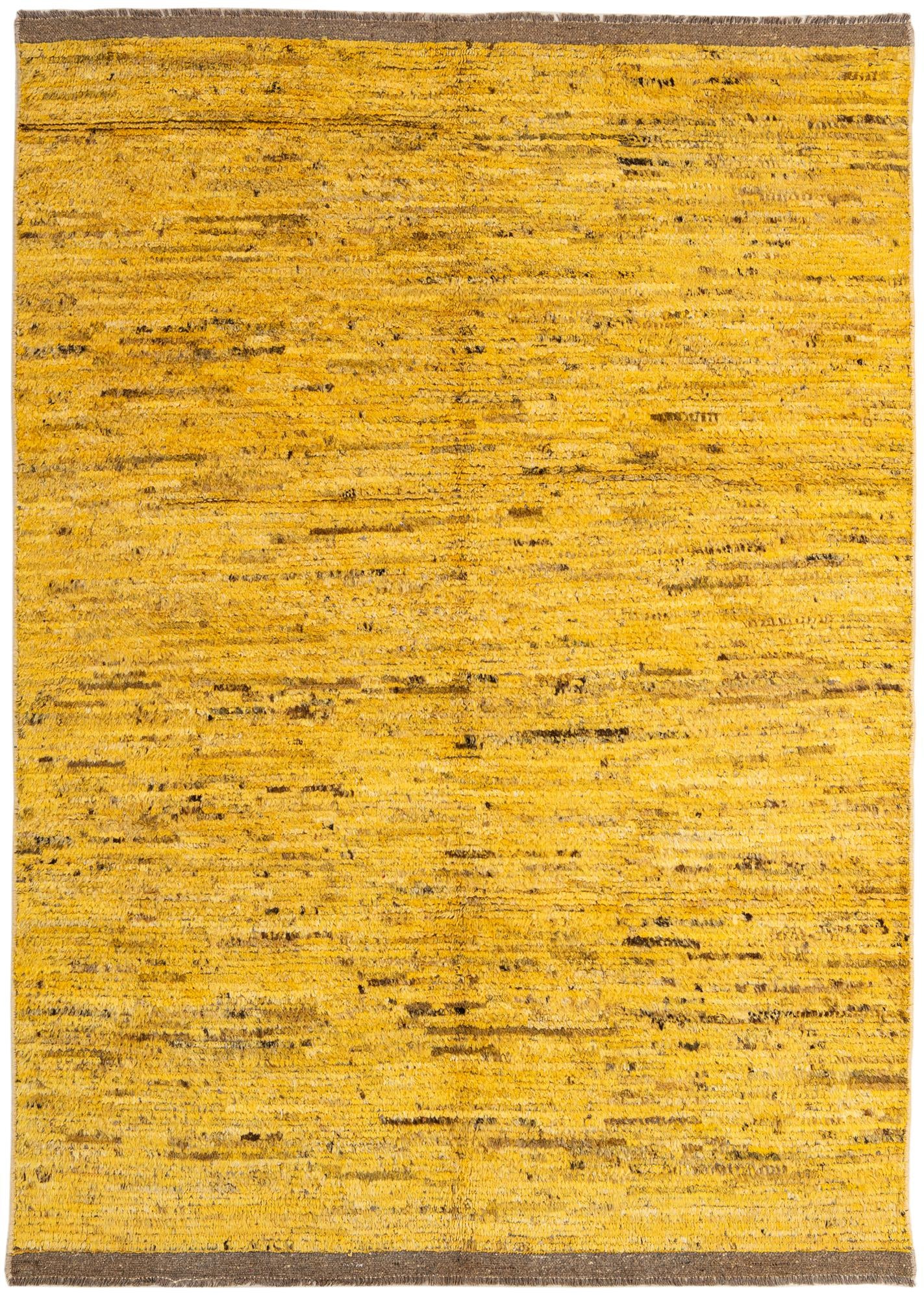 5' 8 x 7' 11 Hand Knotted Moroccan Wool Rug