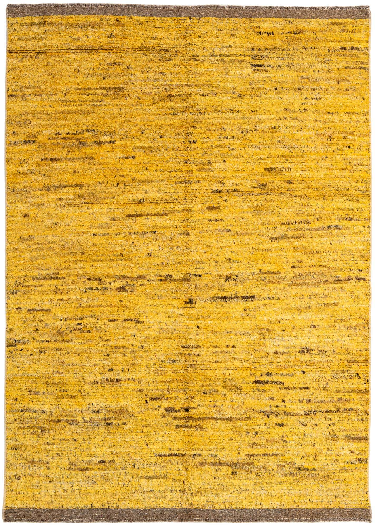 5' 8 x 7' 11 Hand Knotted Moroccan Wool Rug
