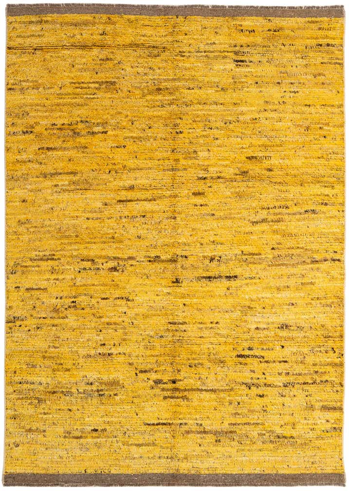 5' 8 x 7' 11 Hand Knotted Moroccan Wool Rug