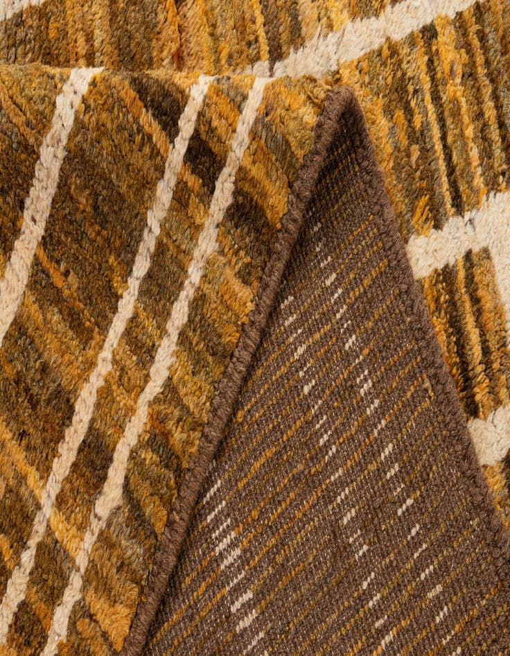 Detail image of 5' 5 x 8' 1  Hand Knotted Moroccan Wool Rug