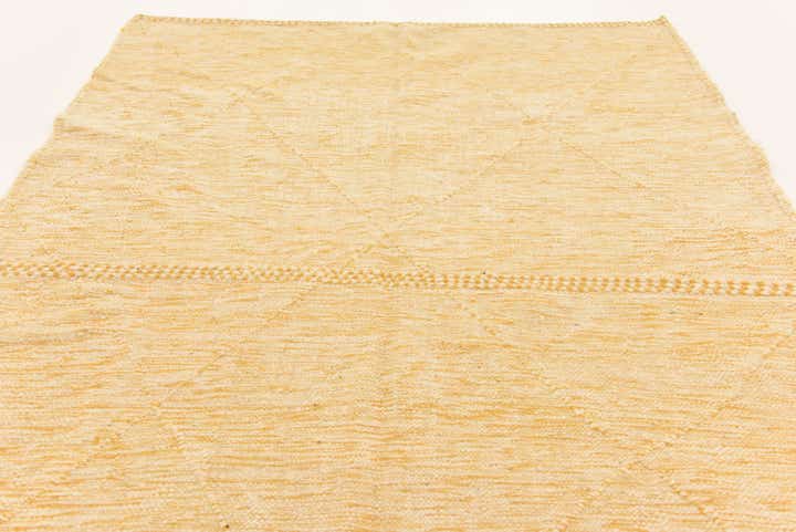 6' 7 x 10' Hand Knotted Moroccan Wool Rug