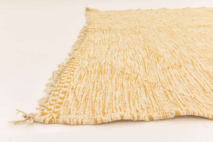 6' 7 x 10' Hand Knotted Moroccan Wool Rug