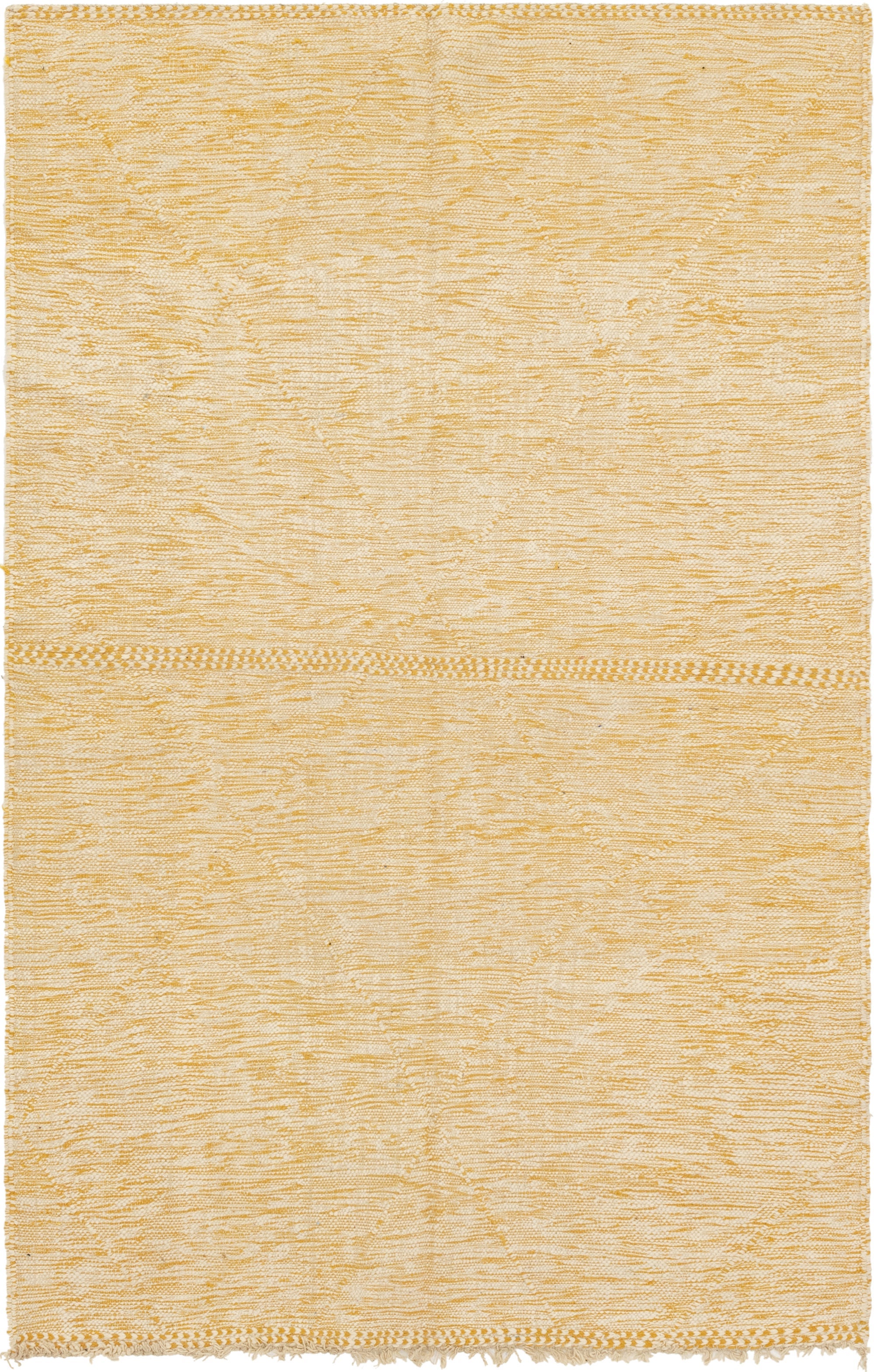 6' 7 x 10' Hand Knotted Moroccan Wool Rug