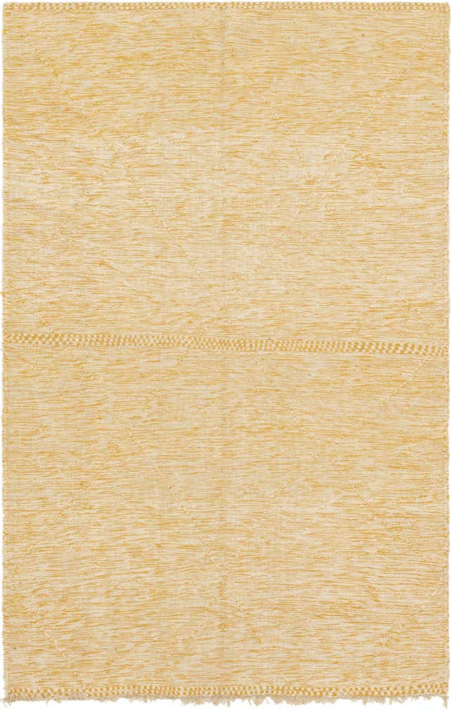 6' 7 x 10' Hand Knotted Moroccan Wool Rug