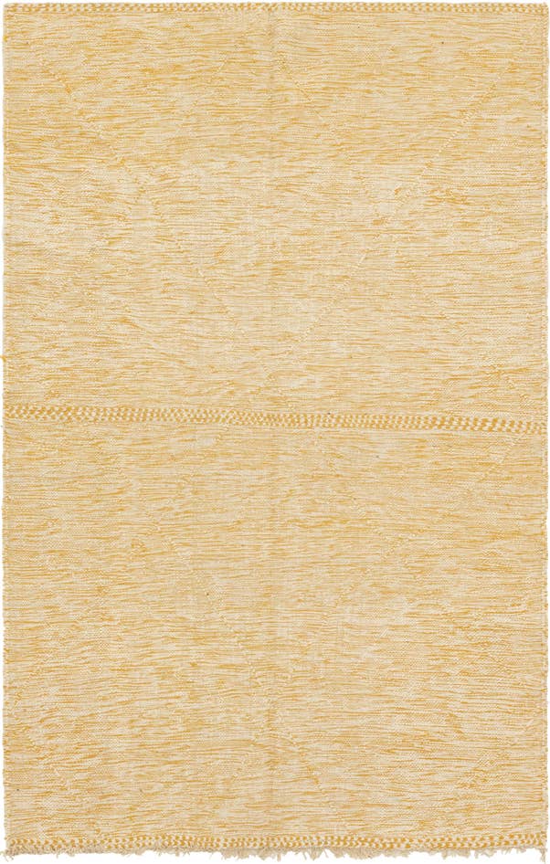 Detail image of 6' 7 x 10' Hand Knotted Moroccan Wool Rug