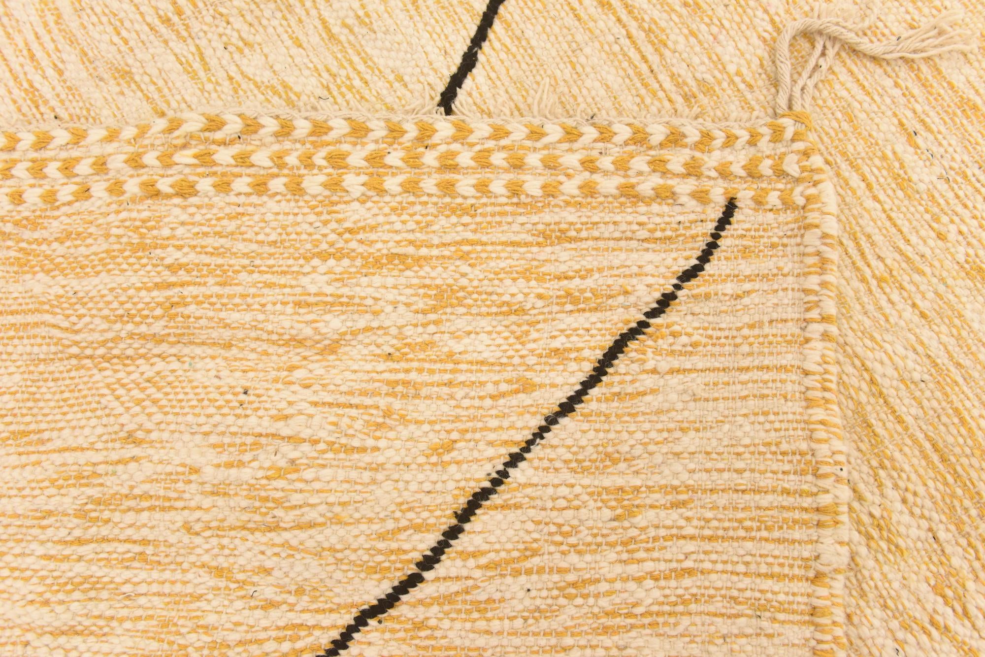 9' 3 x 12' 7 Hand Knotted Moroccan Wool Rug