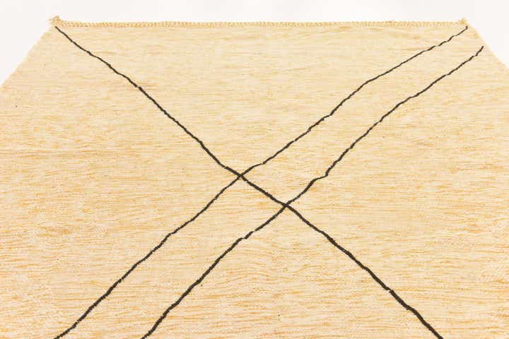 9' 3 x 12' 7 Hand Knotted Moroccan Wool Rug