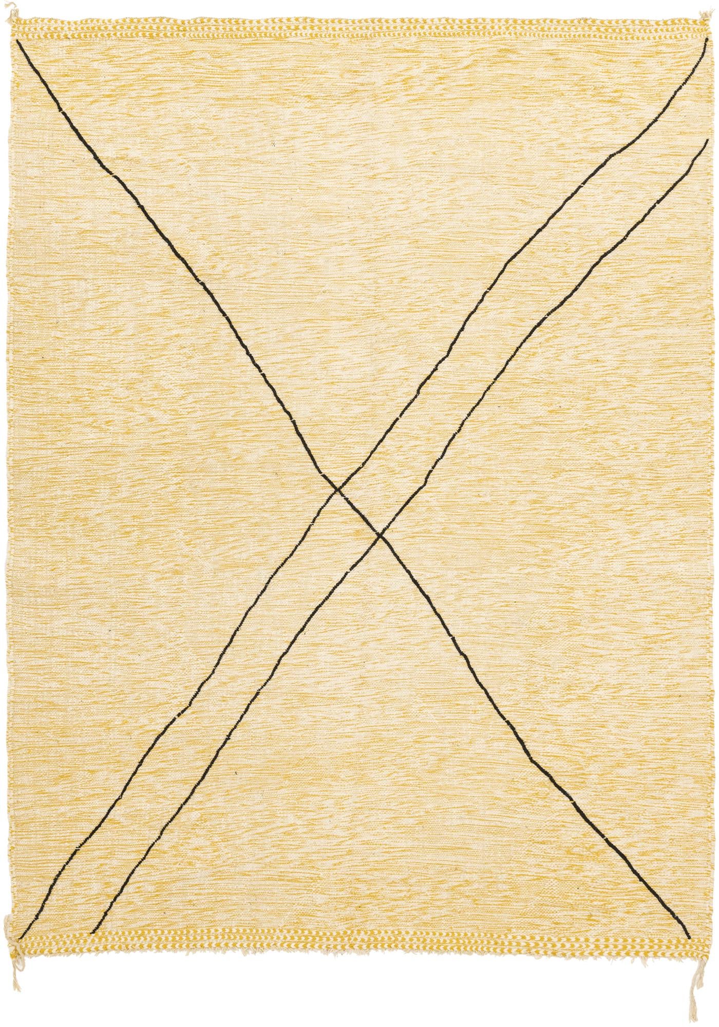 9' 3 x 12' 7 Hand Knotted Moroccan Wool Rug