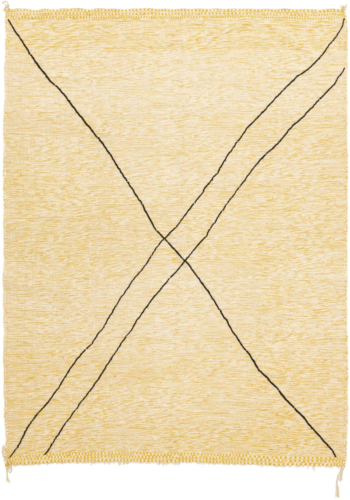 9' 3 x 12' 7 Hand Knotted Moroccan Wool Rug