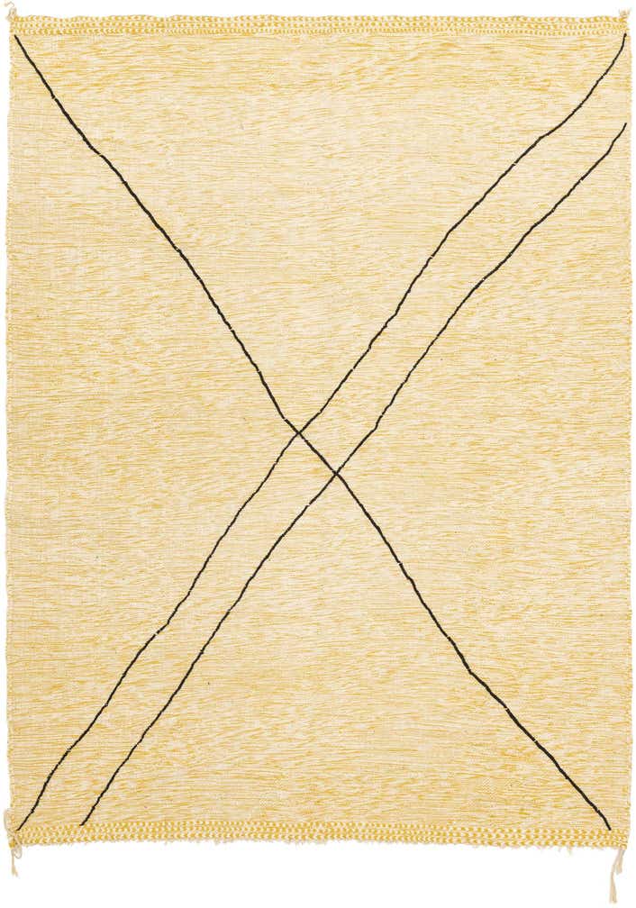9' 3 x 12' 7 Hand Knotted Moroccan Wool Rug