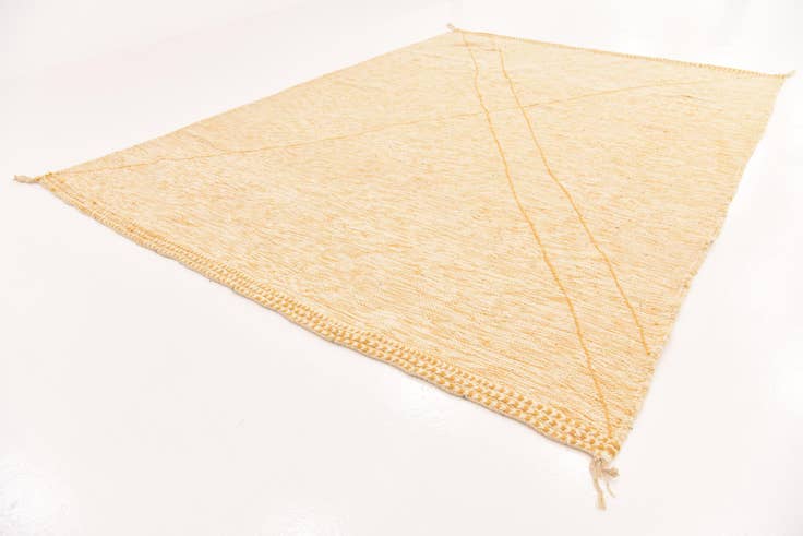 Detail image of 9' 3 x 12' 1 Hand Knotted Moroccan Wool Rug