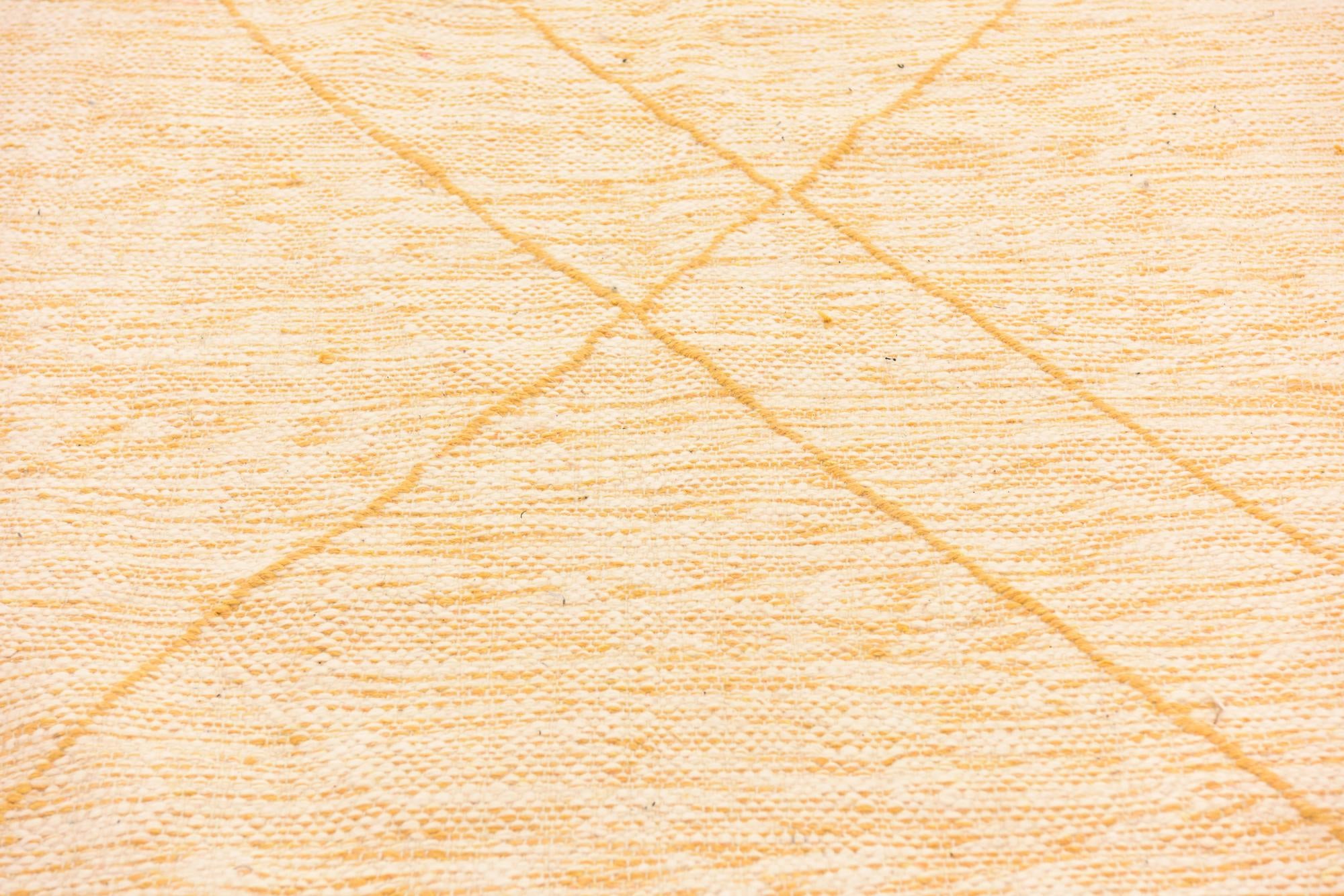 9' 3 x 12' 1 Hand Knotted Moroccan Wool Rug