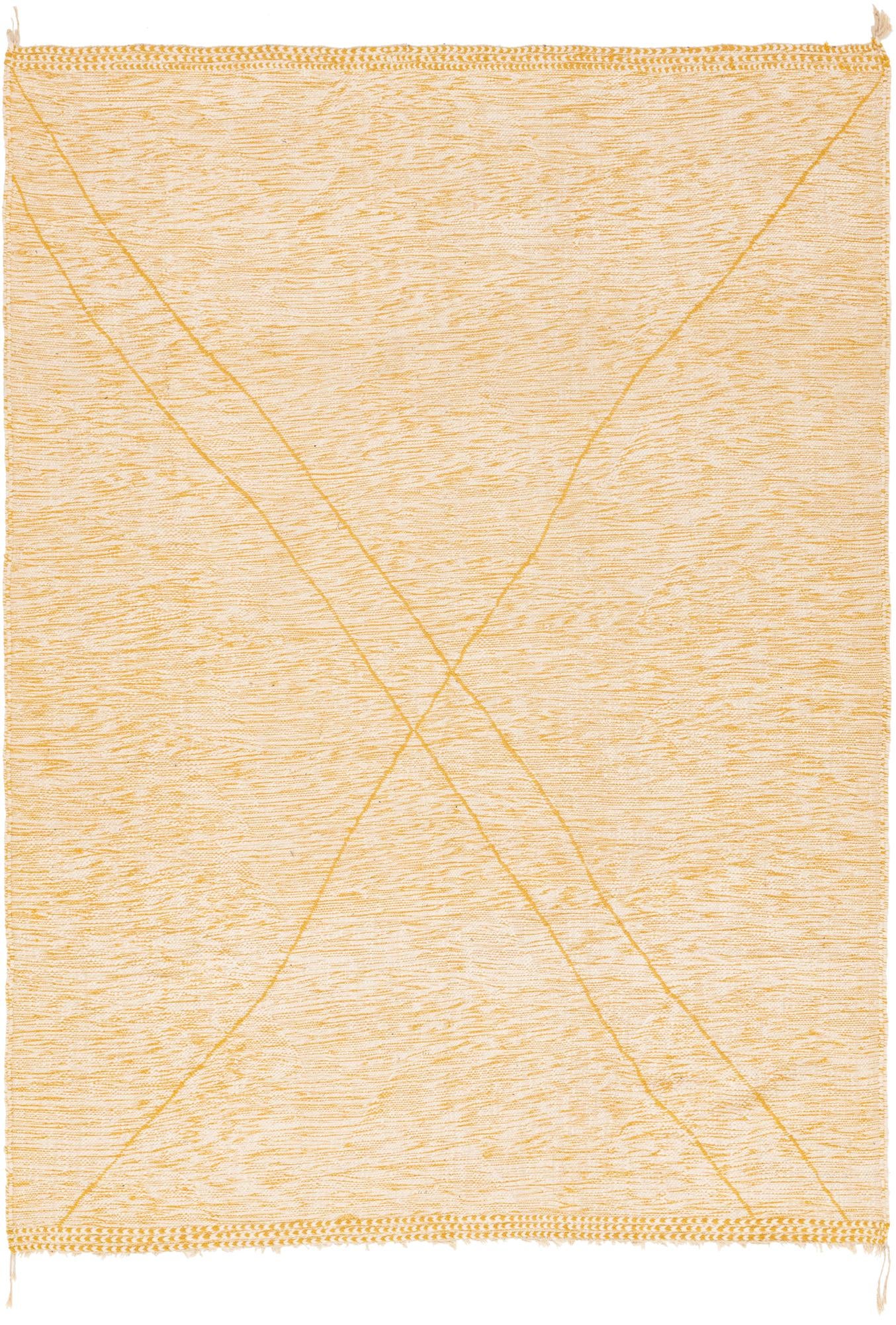 9' 3 x 12' 1 Hand Knotted Moroccan Wool Rug